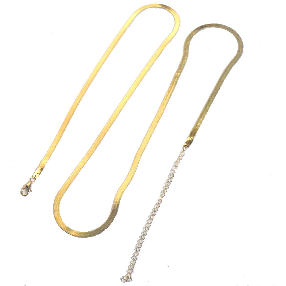 ladies sexy metal alloy bikini gold and silver herringbone snake boly belly ring waist chain jewelry