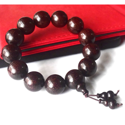 handmade 108 mala payrer meditation wood beads beaded bracelet jewelry unisex men women