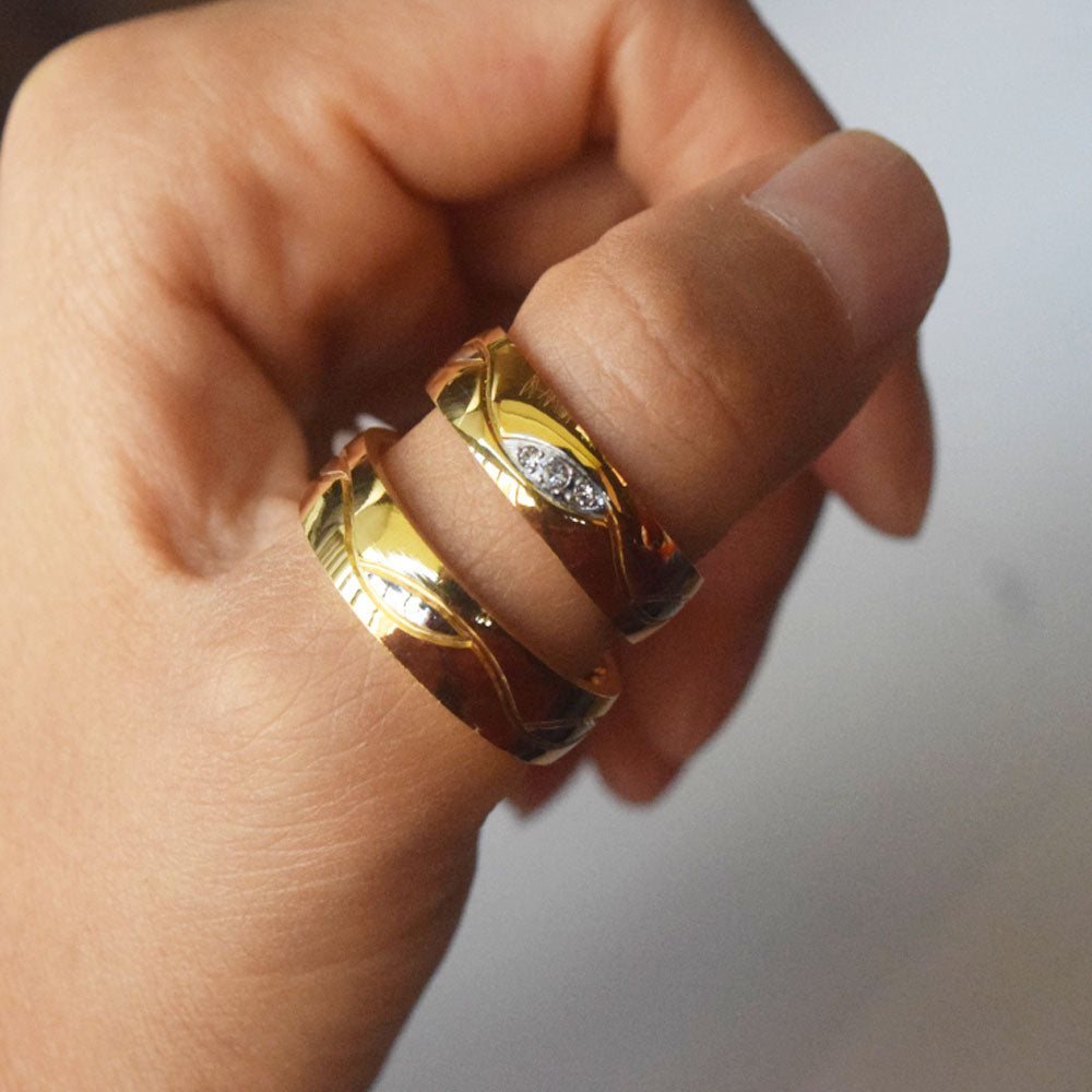 wholesale low price ladies bulk fashion couple wedding rings stainless steel mens for engagement jewelry