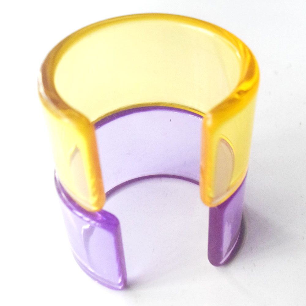 fashion epoxy acetate acrylic plastic resin open cuff bangle bracelet cuffs jewelry for women