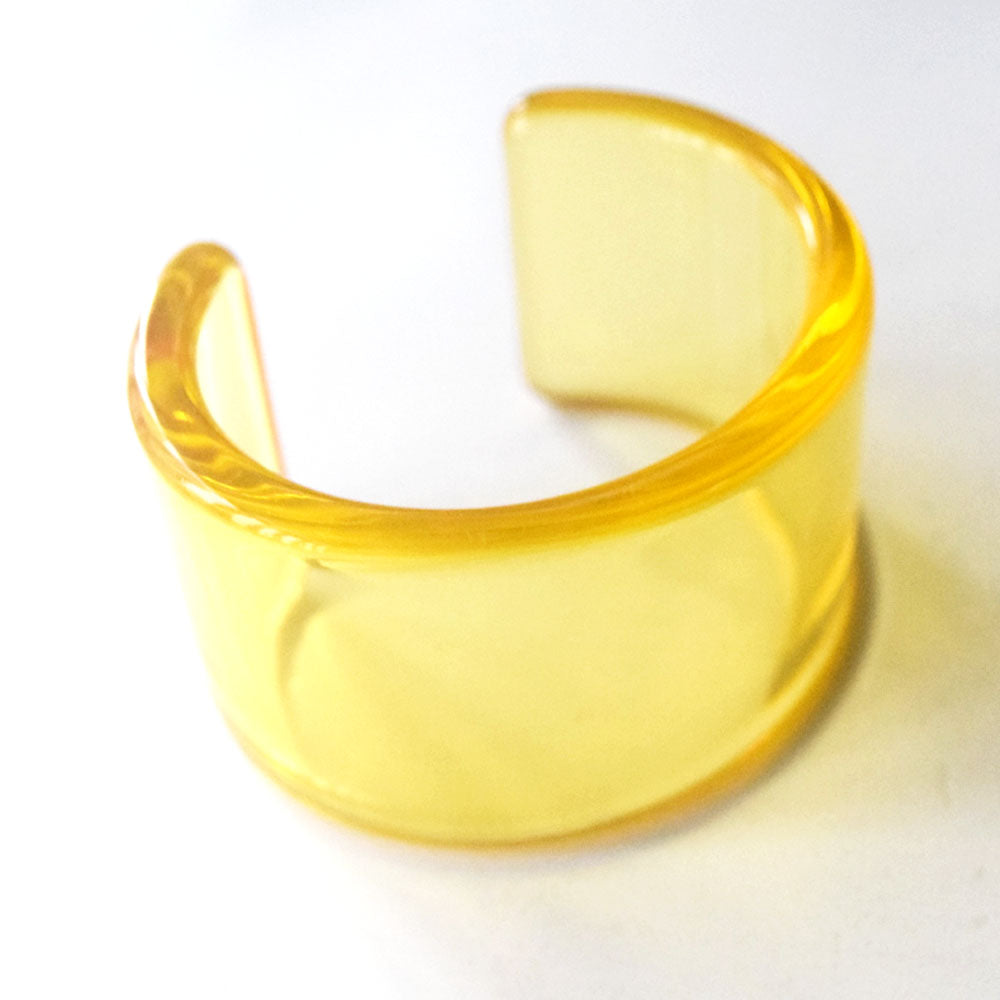 fashion epoxy acetate acrylic plastic resin open cuff bangle bracelet cuffs jewelry for women