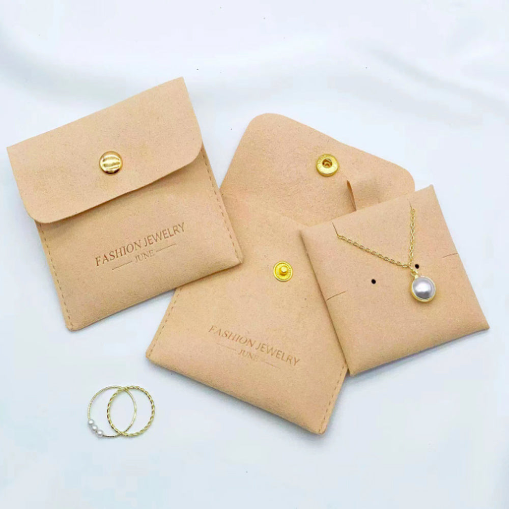Wholesale bulk antique Luxury 8x8cm small black Suede velvet Microfiber Jewelry Travel pouch Bags Custom Logo organizer