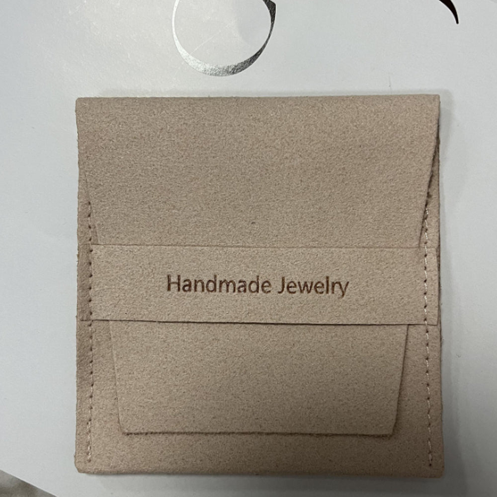 Wholesale bulk antique Luxury 8x8cm small black Suede velvet Microfiber handmade Jewelry Travel pouch Bags Custom Logo organizer