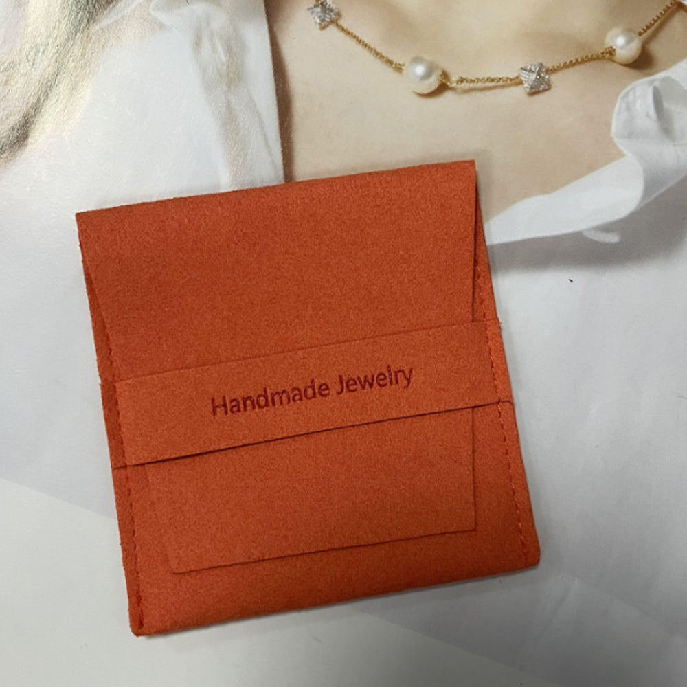 Wholesale bulk antique Luxury 8x8cm small black Suede velvet Microfiber handmade Jewelry Travel pouch Bags Custom Logo organizer