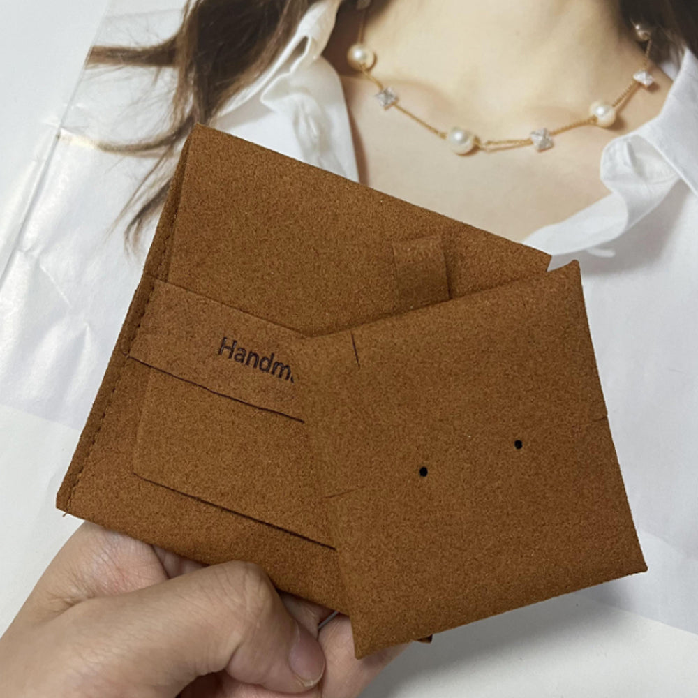 Wholesale bulk antique Luxury 8x8cm small black Suede velvet Microfiber handmade Jewelry Travel pouch Bags Custom Logo organizer