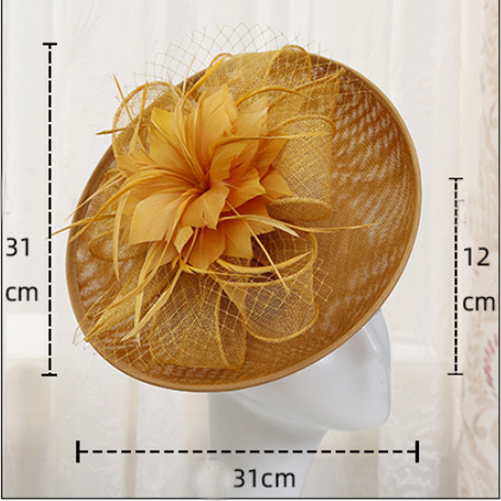 large England british african black chruch & deryby fascinator hats craft accessorize for ladies design kentucky party wedding