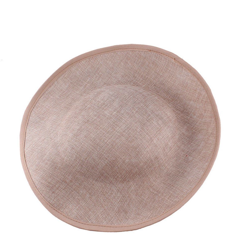 wholesale 30cm extra large blue white beige red church derby fascinator sinamay hat base millinery supplies