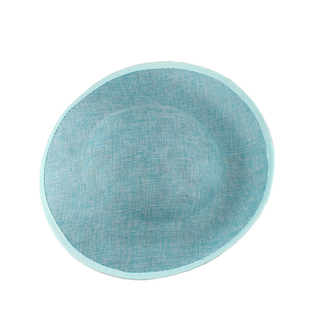 wholesale 30cm extra large blue white beige red church derby fascinator sinamay hat base millinery supplies