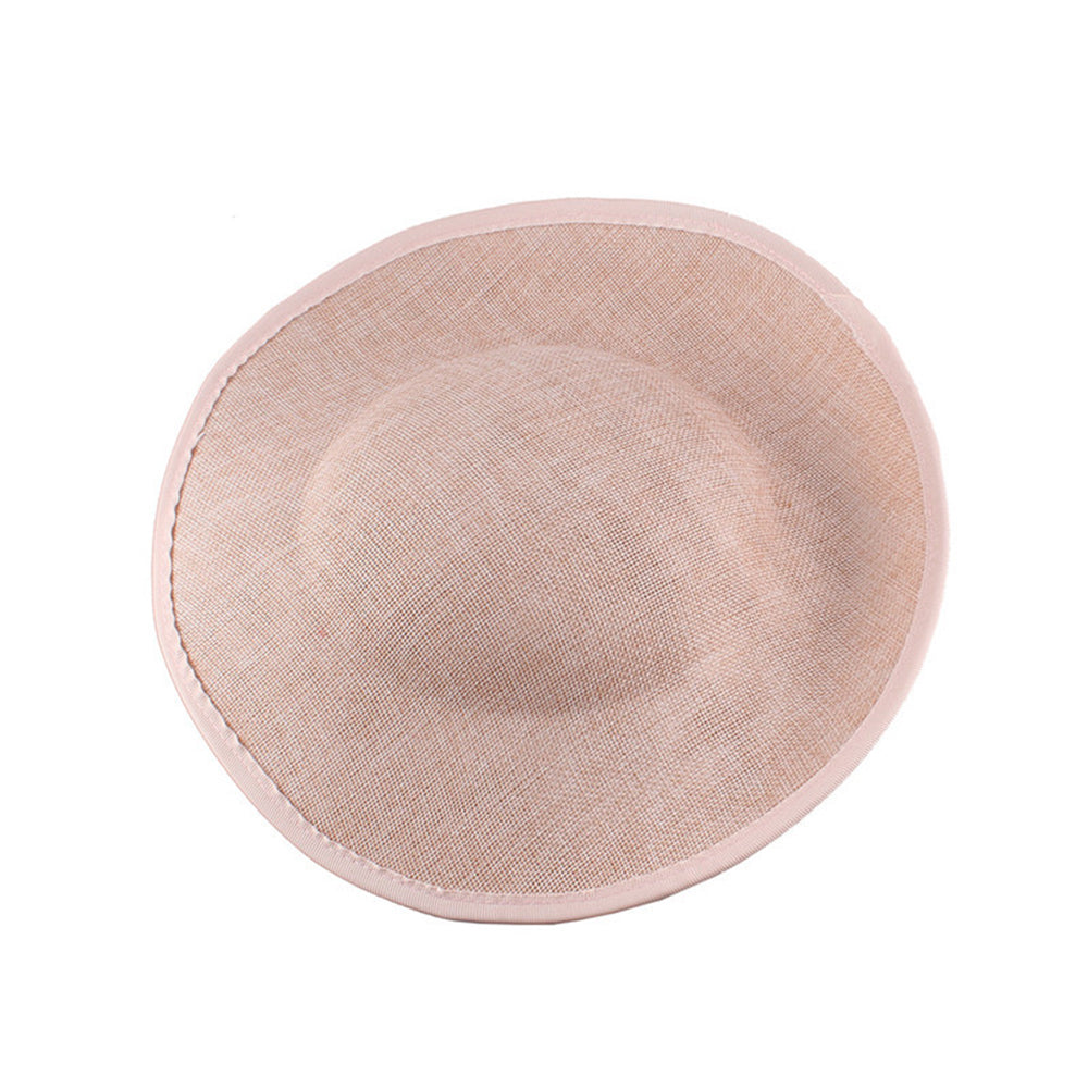 wholesale 30cm extra large blue white beige red church derby fascinator sinamay hat base millinery supplies