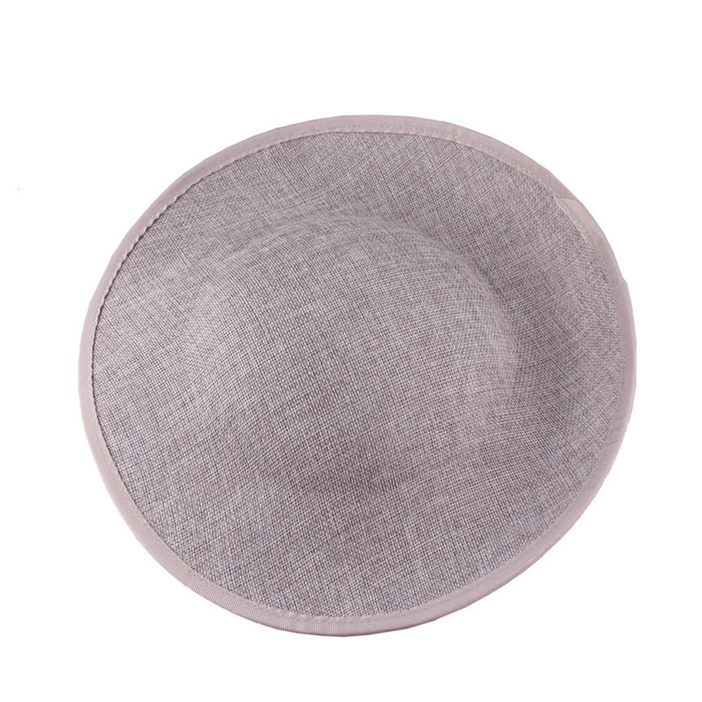 wholesale 30cm extra large blue white beige red church derby fascinator sinamay hat base millinery supplies