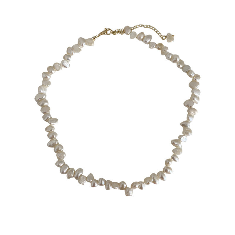 unique genuine dainty small pearl beads beaded chain necklace bracelet set necklaces with gold pendant also available