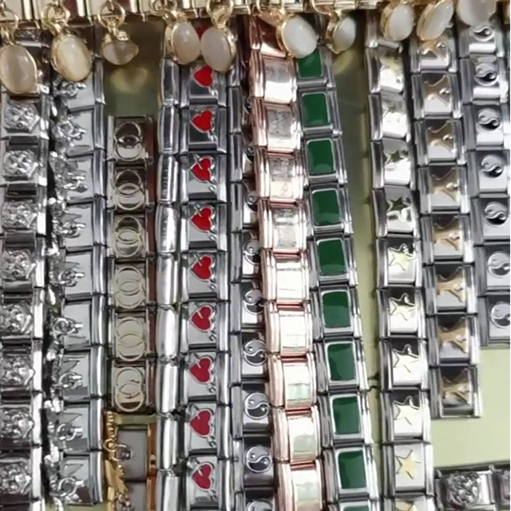 wholesale italian charm bracelet charm paquete bracelet jewelry