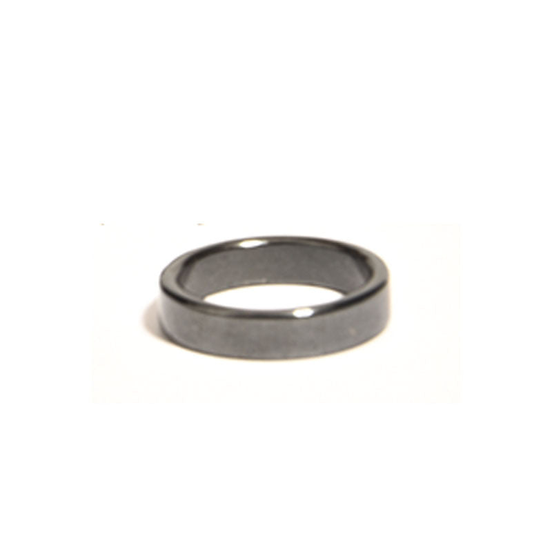 black magnetic hematite health ring natural black hematite finger rings magnet jewelry for men and women