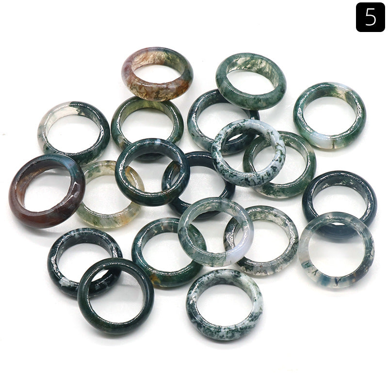 antique natural raw pink rose quartz tiger eye crystal black stone finger ring jewelry random sizes women rings jewelry bulk