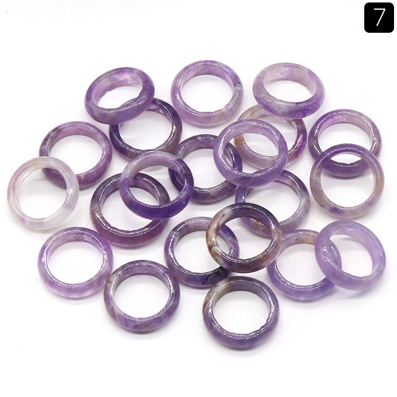 antique natural raw pink rose quartz tiger eye crystal black stone finger ring jewelry random sizes women rings jewelry bulk