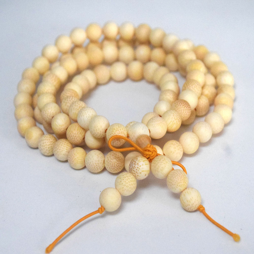 Unisex Natural Wood Meditation Rosary Wenge108 mala prayer beads Buddhist wooden bead Necklace Bracelet men women jewelry