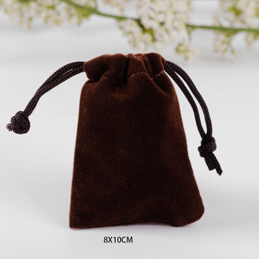 rich colors and sizes velvet drawstring pouches jewelry packing bags small