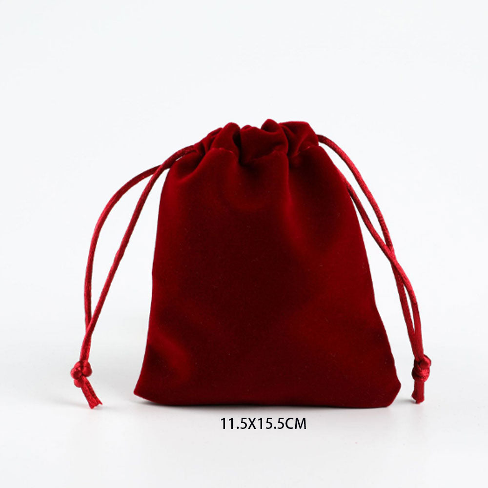 small jewelry velvet drawstring bags packing velvet pouch for jewelry custom logo available