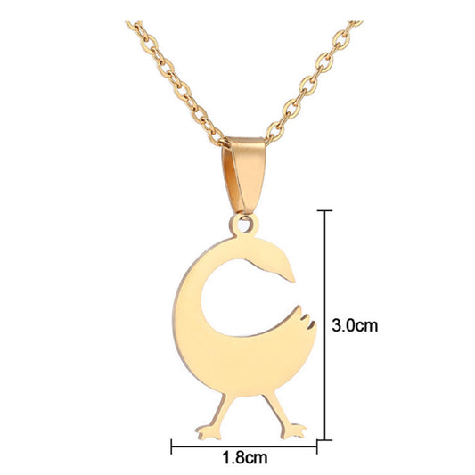 gold silver plated stainless steel adinkra symbols of west africa traditional signs gye nyame pendant necklace jewelry