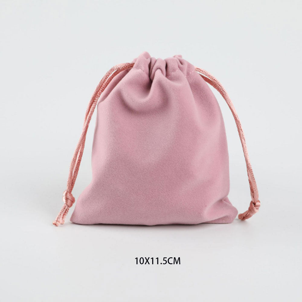 small jewelry velvet drawstring bags packing velvet pouch for jewelry custom logo available
