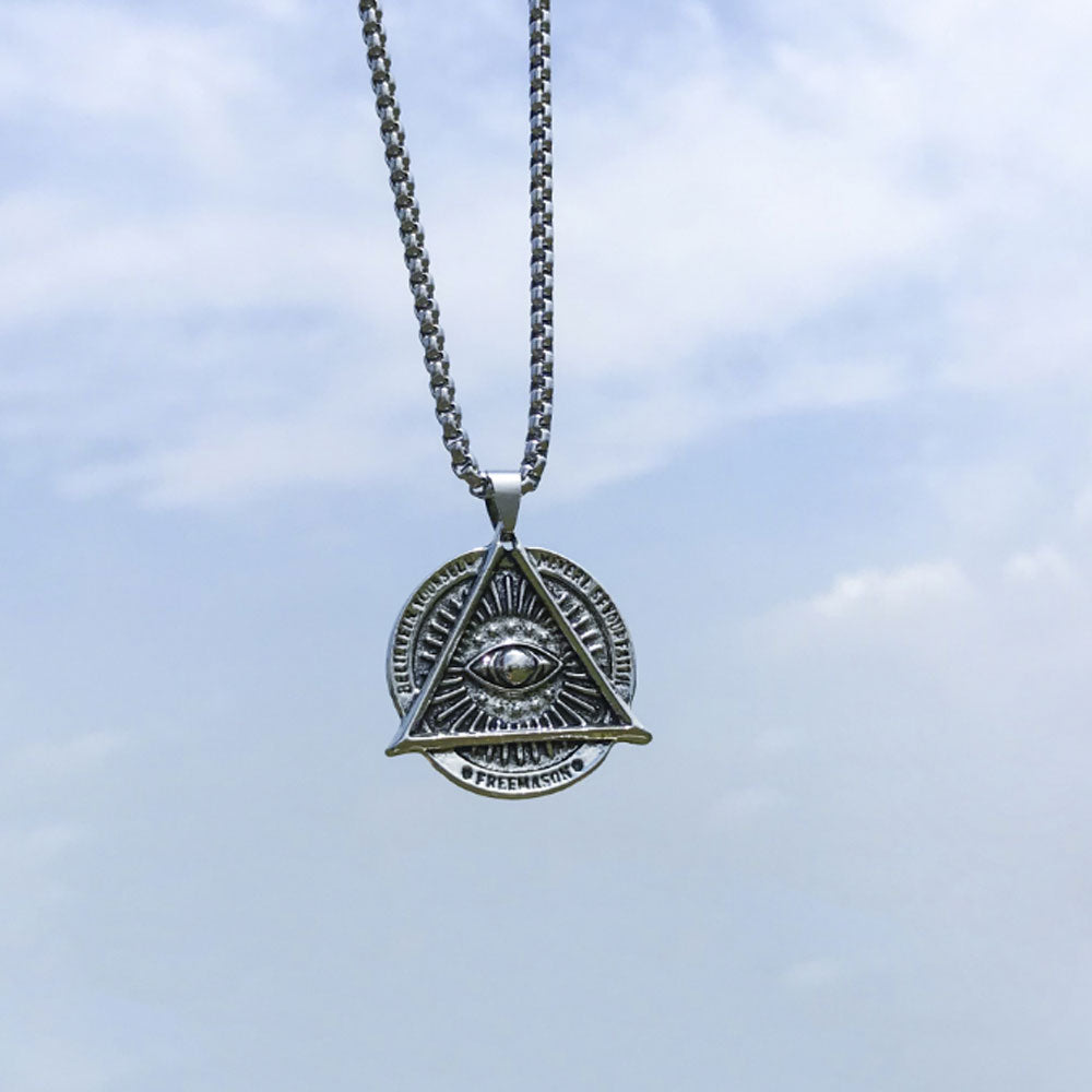 goth brass alloy angle wing gun robert cross dollar tree of life charm pendant necklace stainless steel chain jewelry