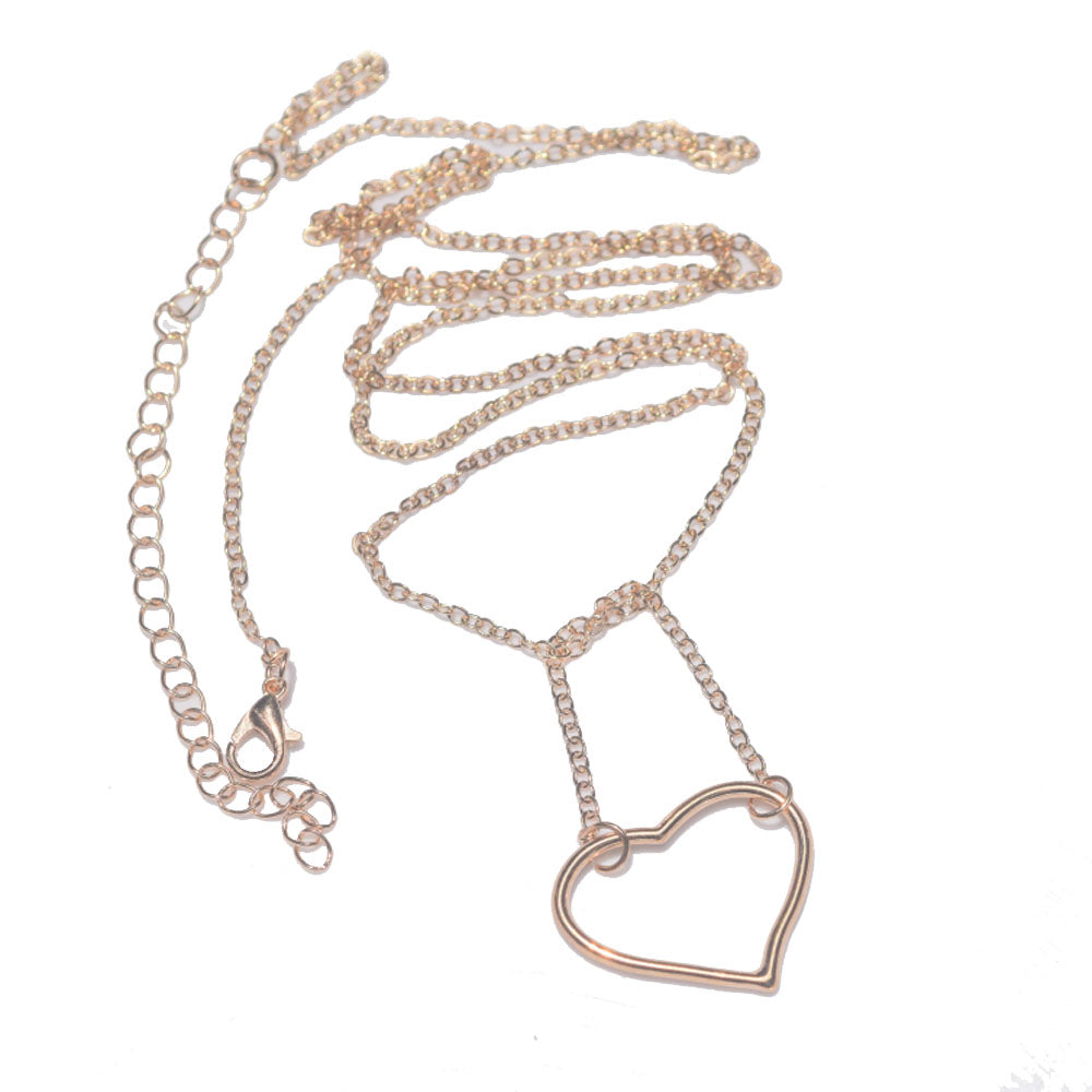 Alloy chain heart charm Belly Waist 80 + 6CM Long waist beads women belly chain body chain jewelry sexy