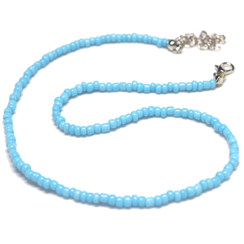 popular handmade summer hawaii colorful boho shot glass bead choker necklace rich colors women friendship necklace jewelry