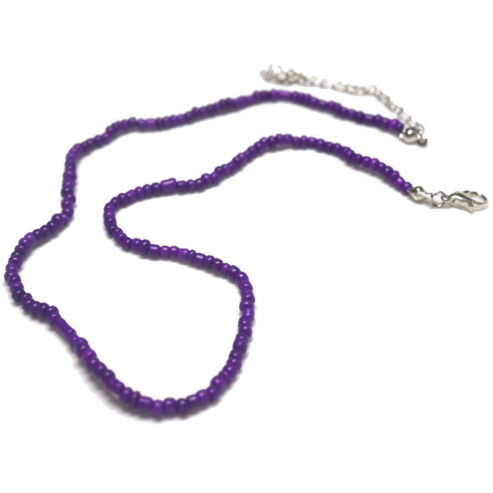 popular handmade summer hawaii colorful boho shot glass bead choker necklace rich colors women friendship necklace jewelry