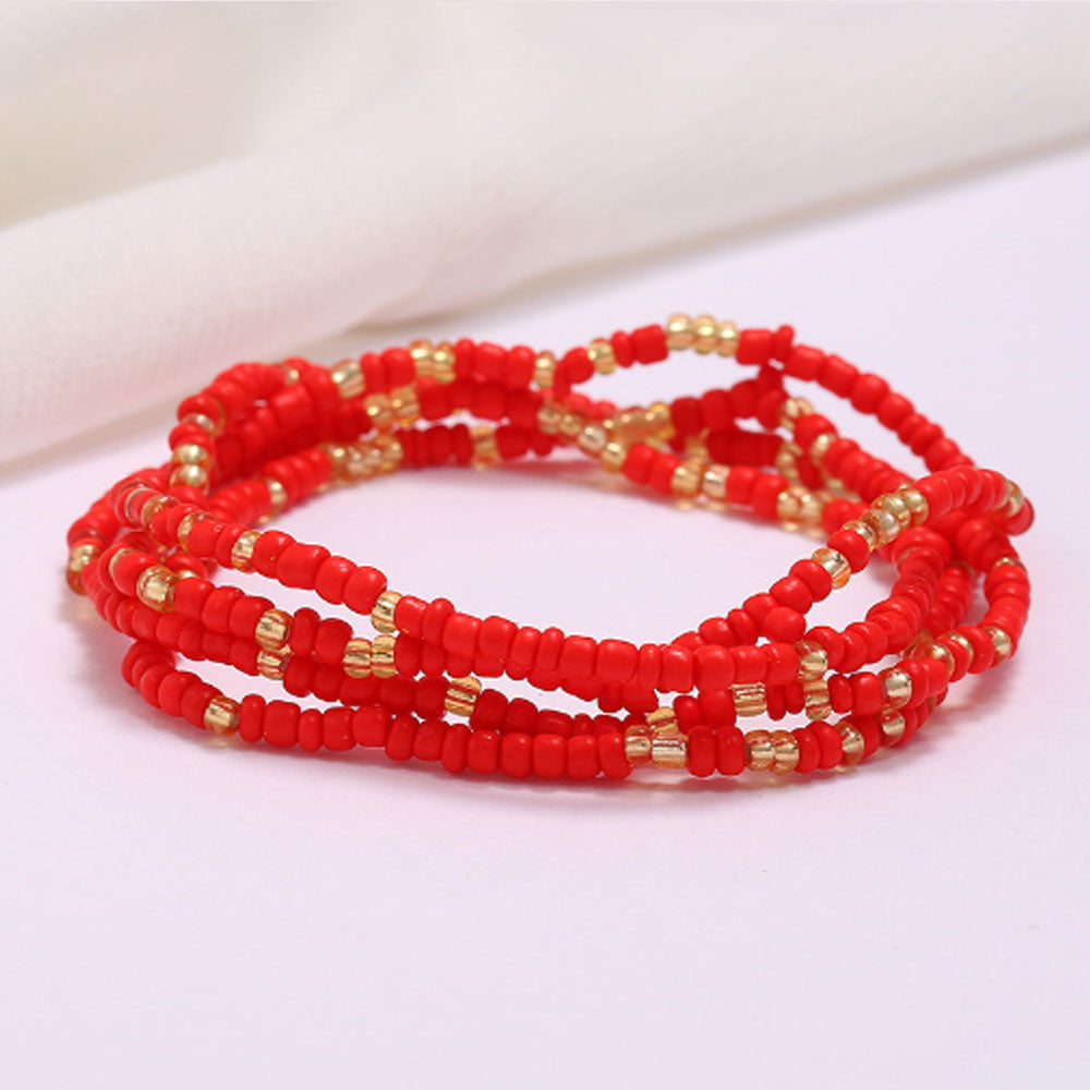 wholesale low price elastic women sexy belly rings waist beads chain weight loss body jewelry