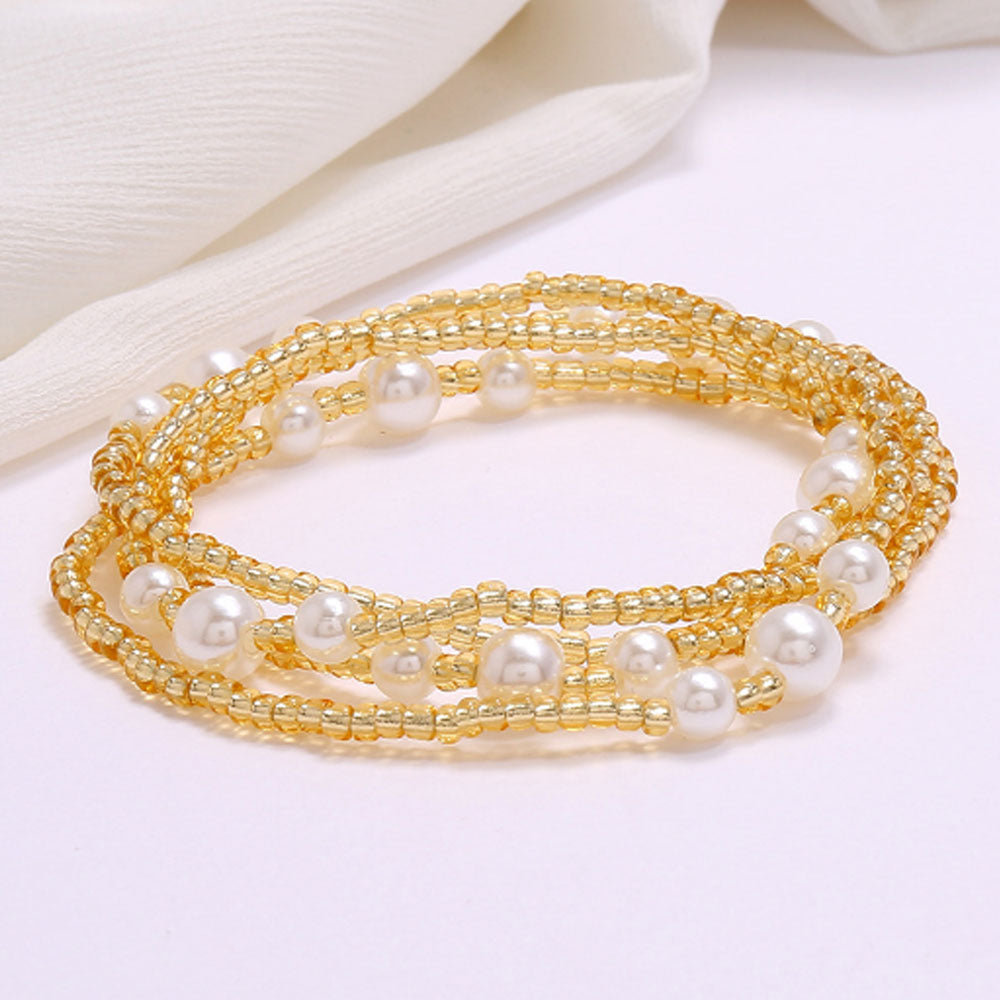 wholesale low price elastic women sexy belly rings waist beads chain weight loss body jewelry