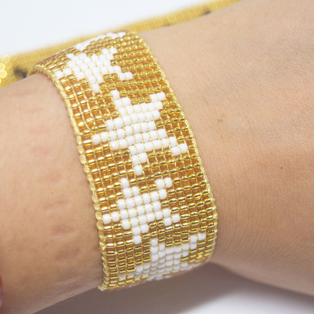 Wide Design MGB Beads Braided Star Bracelet Jewelry Bohemian Sea Beach Jewelry for Summer Season