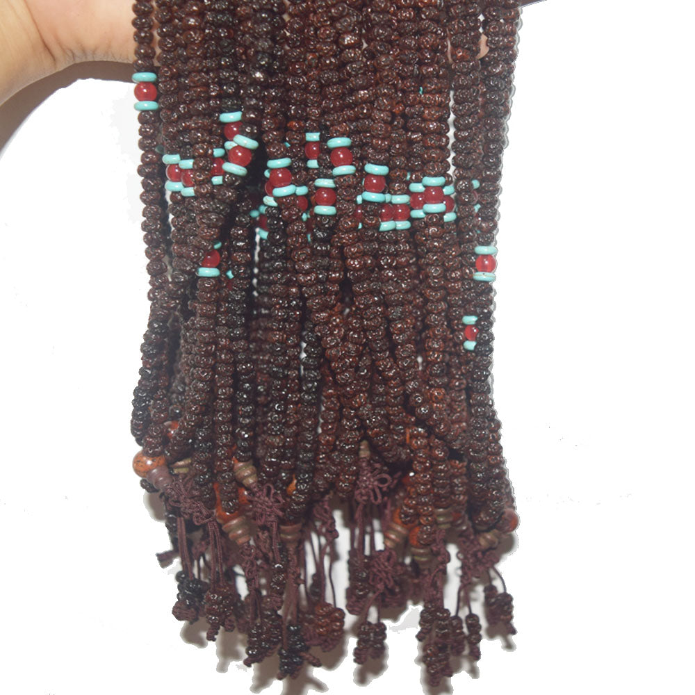 men's accessories ruyi Bodhi seeds 108 mala prayer beads Buddhist woven bracelet buddha Meditation fashion jewelry