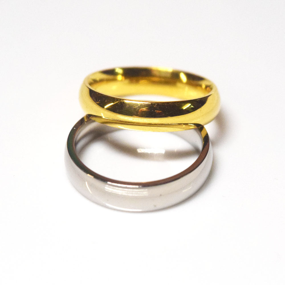 high quality party wedding titanium stainless steel statement band ring for women men finger rings jewelry fashion accessories