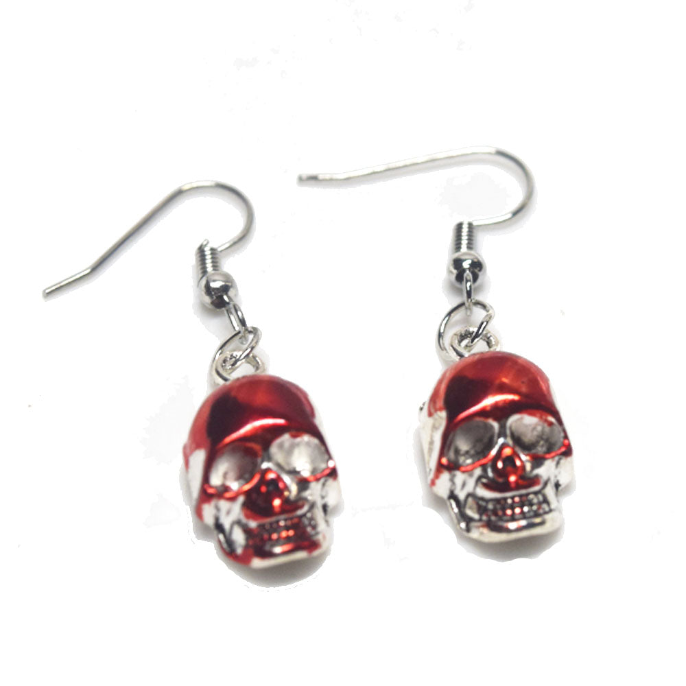 All Hallows' Day theme makeup party goth punk horrible frightened bloody earring jewelry earrings sublimation for women