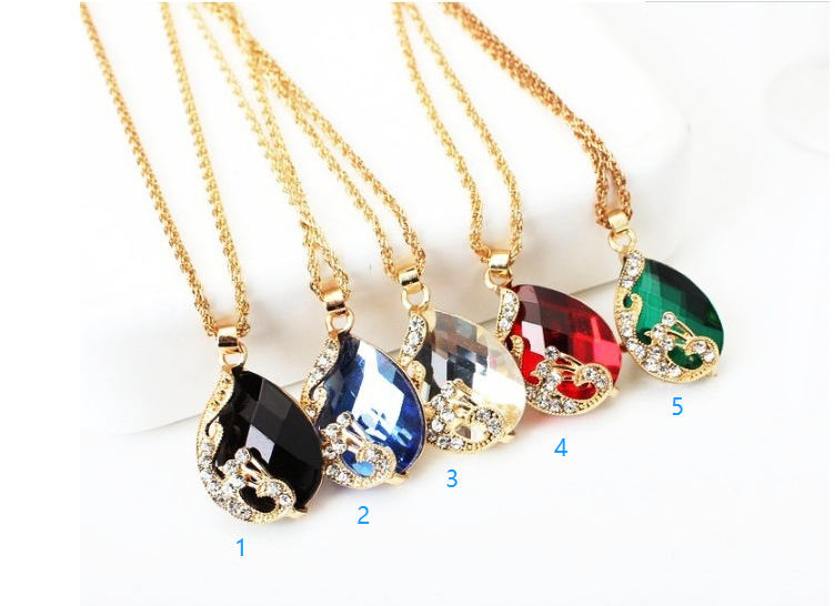Cheap Australia crystal collection jewelry necklace and earring ring sets wholesale wedding jewelry set women