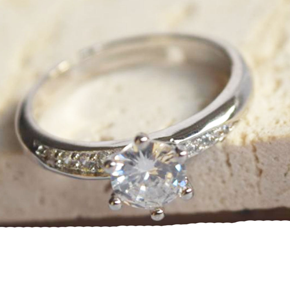 wholesale fashion copper alloy zircon bead wedding party finger ring jewelry unisex men and women China Manufacturer Supplier