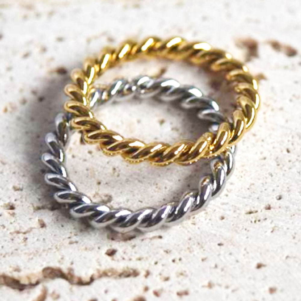fantasy titanium stainless steel jewelry women thick chain rings aesthetic jewelry ring twist link china manufacturer supplier