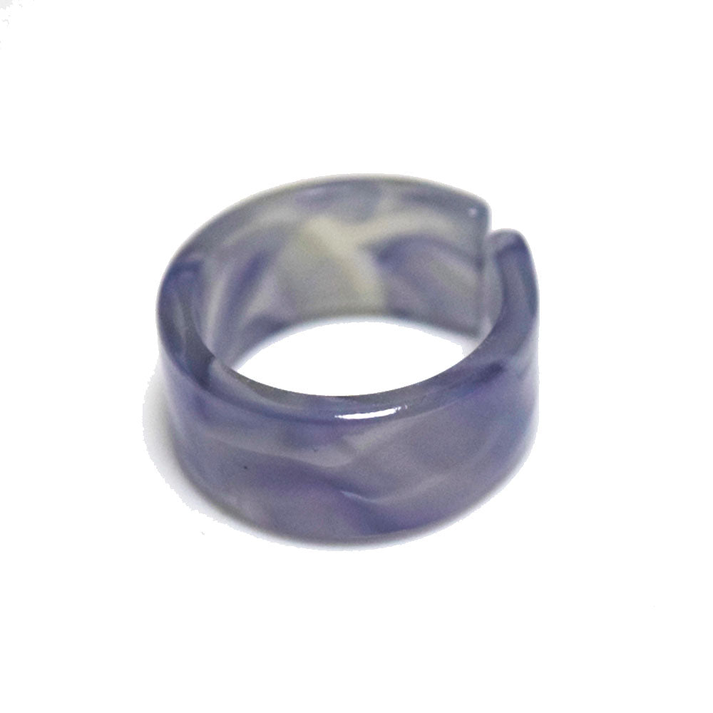 women acrylic resin finger rings jewelry open cuff design bulk