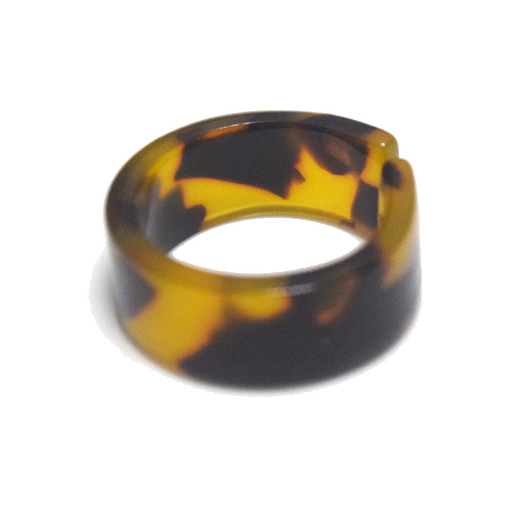 women acrylic resin finger rings jewelry open cuff design bulk