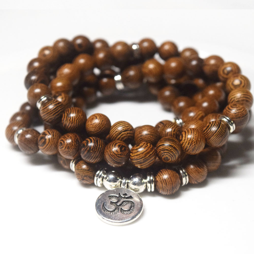 chicken wing wood 108 chakras in human body bead mala mantra mala meditation hindu prayer beads