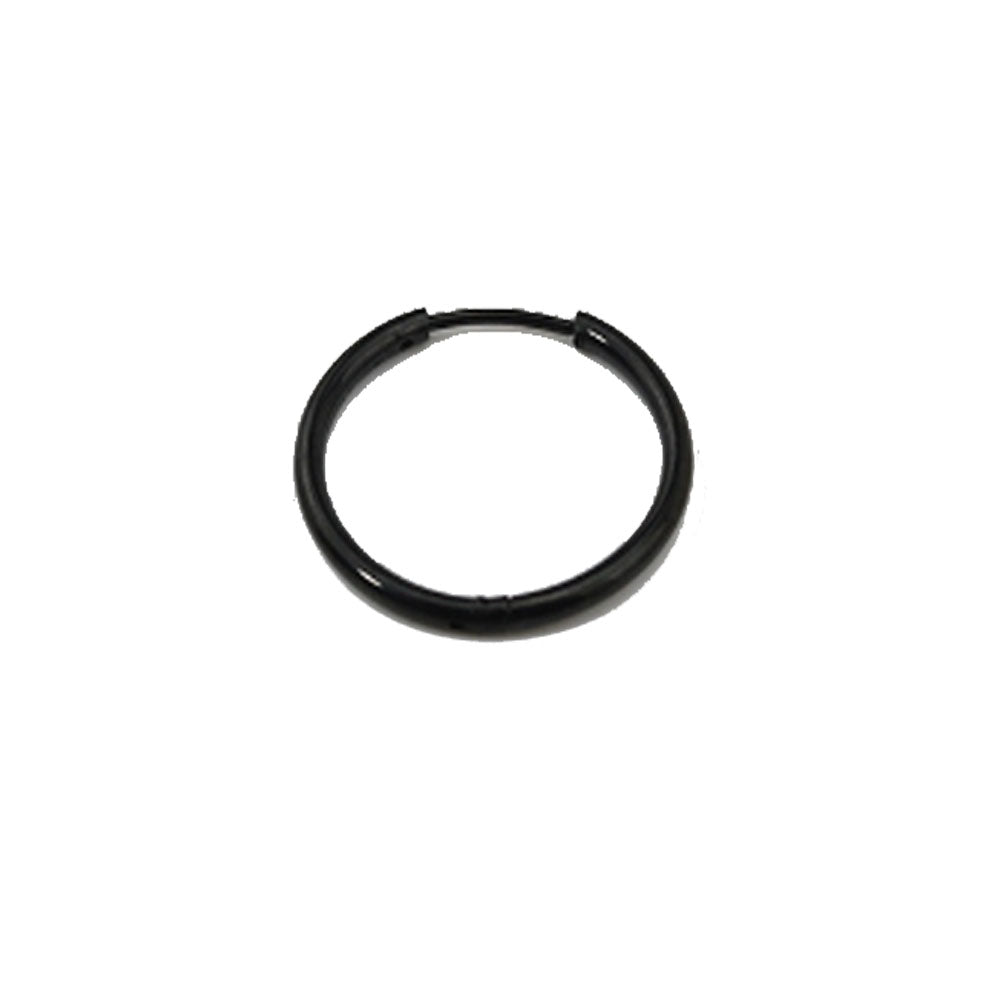1.6mm thick small black stainless steel hoop cartilage earrings unisex earring can diy beads hooped and fringe