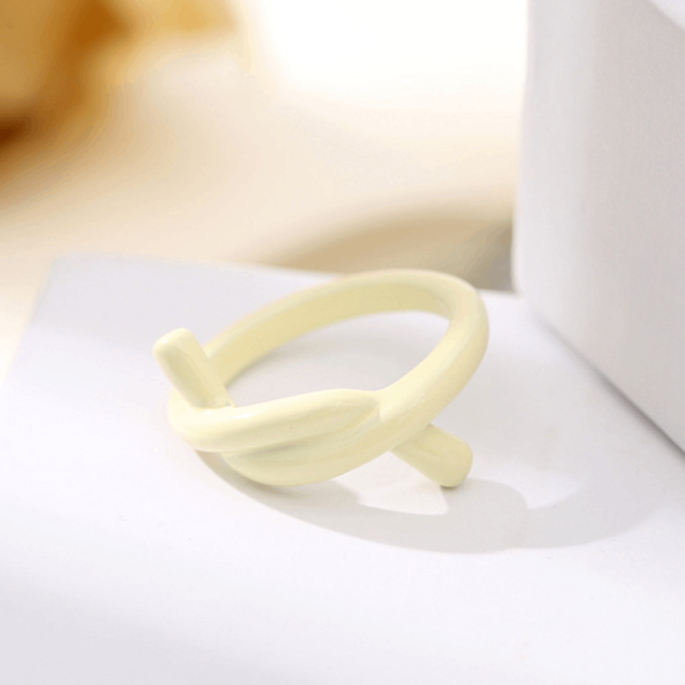 fashion chunky macaron finger metal enamel color open cuff resizable finger ring jewelry women bulk antique