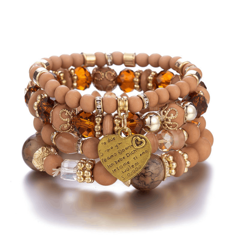 stone bohemian bracelet