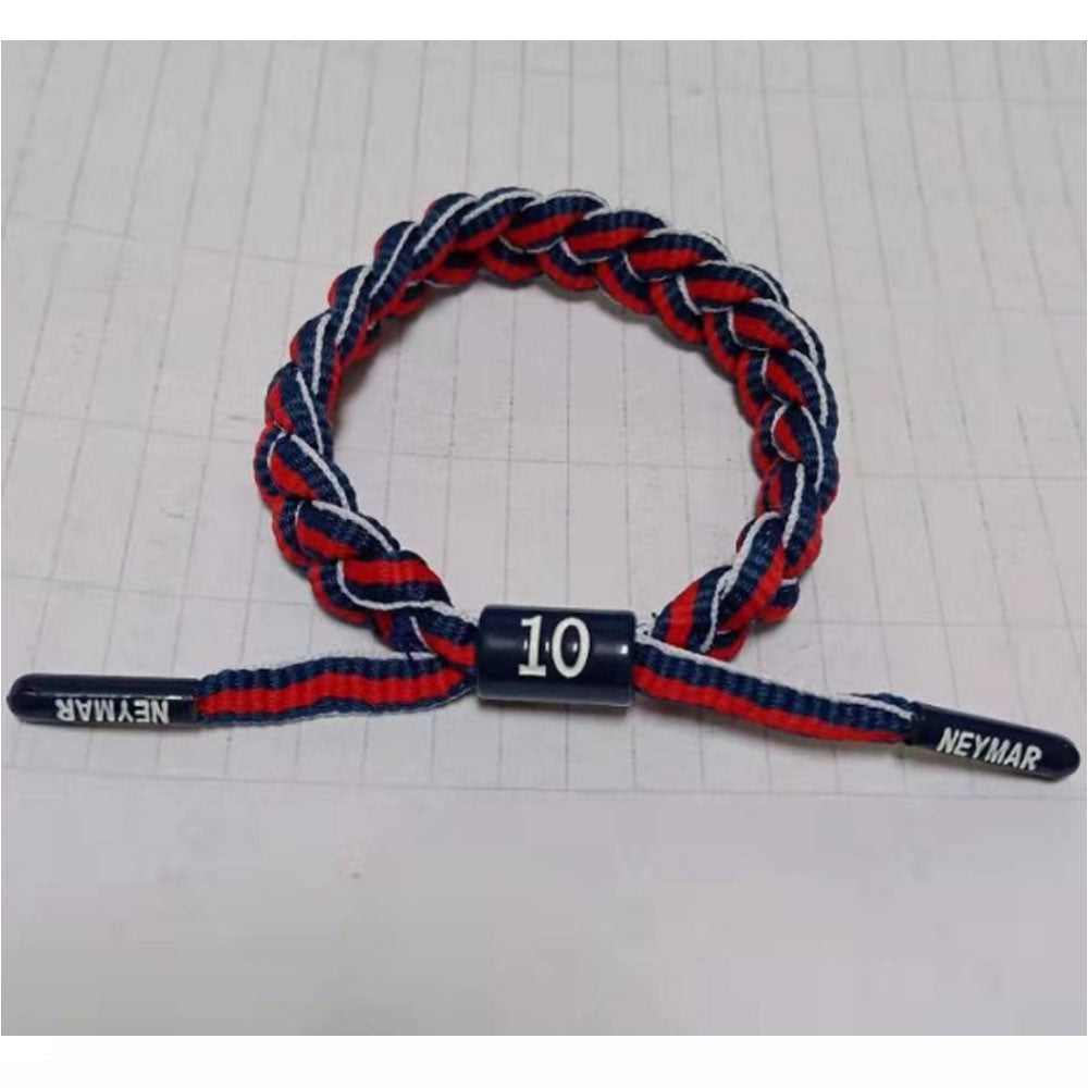 Basketball Sport Competition Fans shoelace bracelet braided for NBA SPORTS cheering squad
