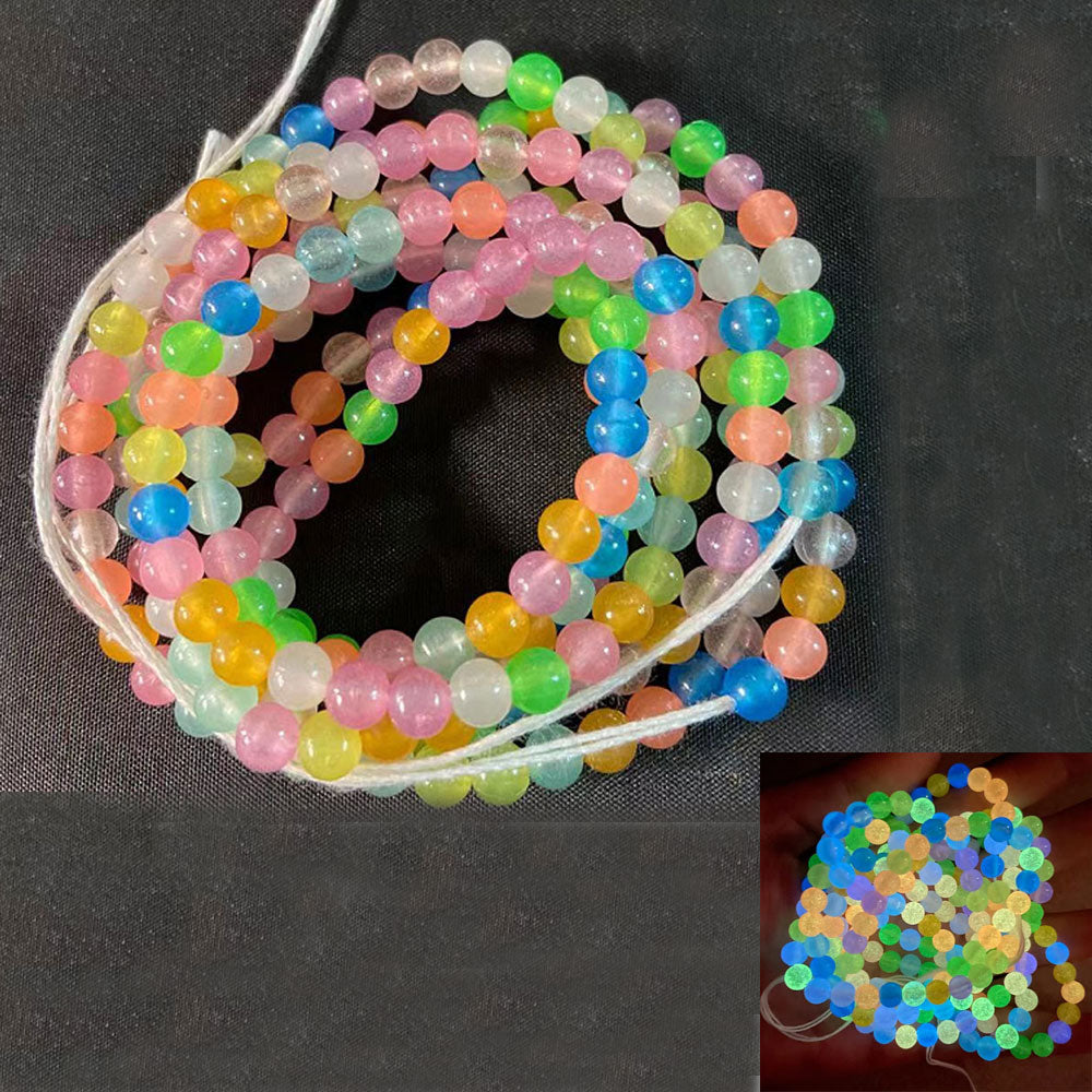 unique glow in the dark weightloss string thread adjustable african waist beads belly chain tie on women plus size