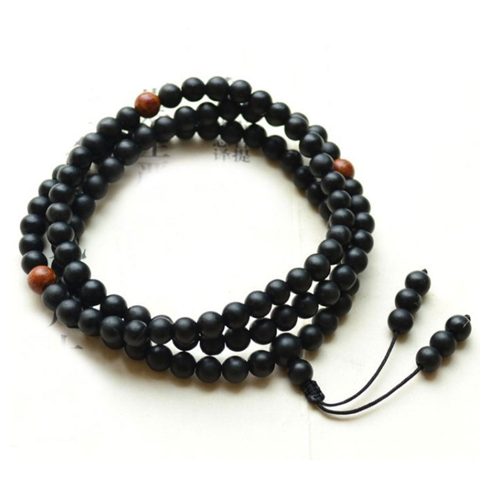 multi natural energy healing 6mm rose quartz green black mstones meditation 108 mala beads prayer bracelet necklace jewelry
