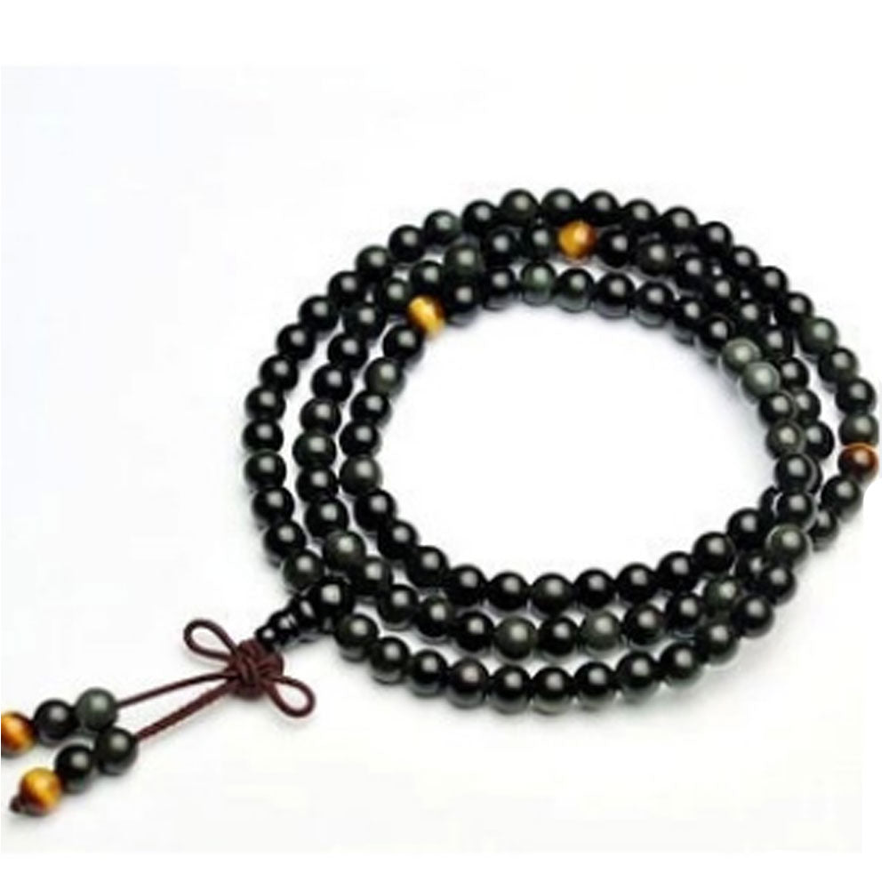 multi natural energy healing 6mm rose quartz green black mstones meditation 108 mala beads prayer bracelet necklace jewelry