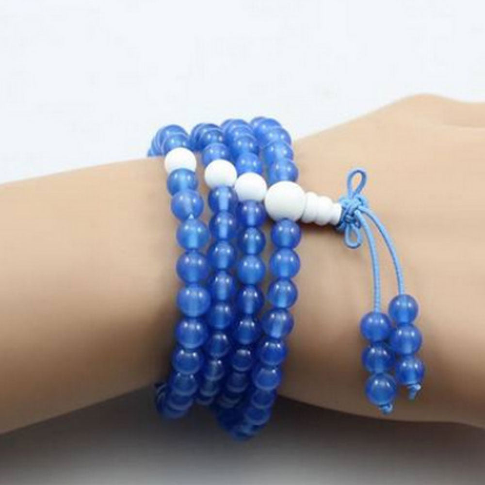 multi natural energy healing 6mm rose quartz green black mstones meditation 108 mala beads prayer bracelet necklace jewelry