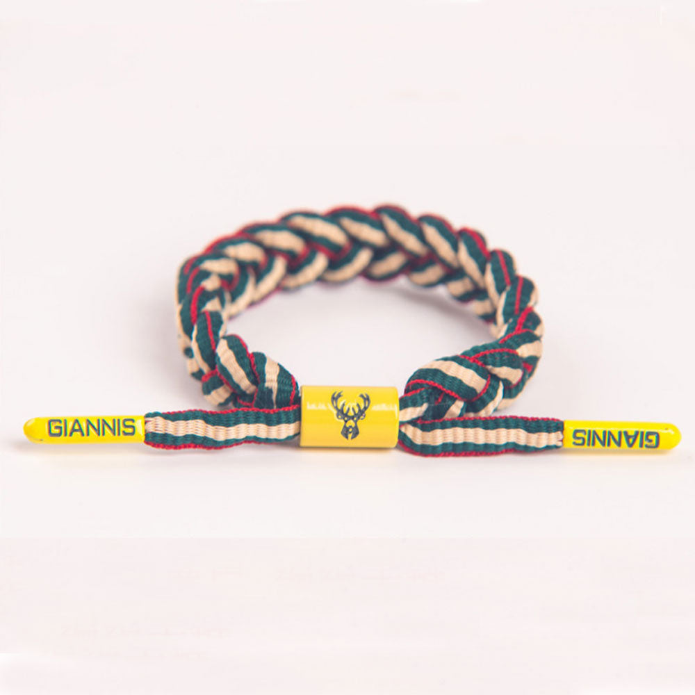 Basketball Sport Competition Fans shoelace bracelet braided for NBA SPORTS cheering squad