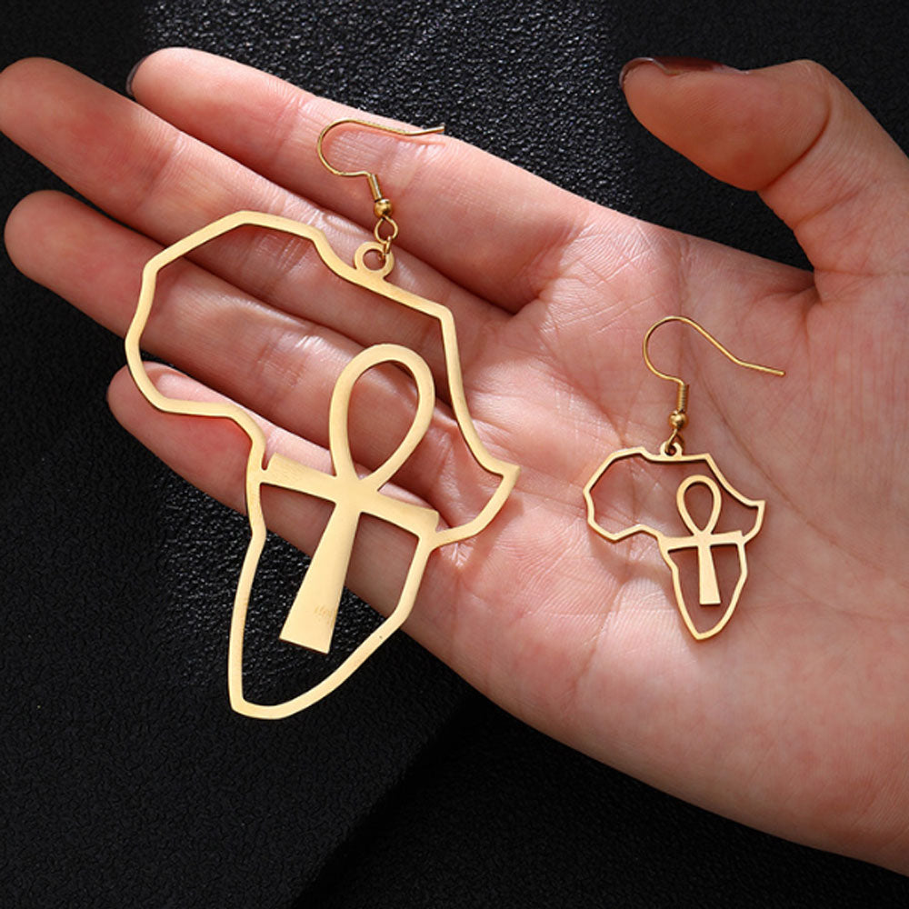 african map earring
